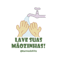 Mao Sticker by Turma do Fritz