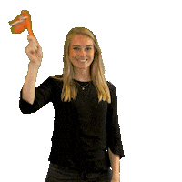 Blauw-Gras football cheer support cheering Sticker