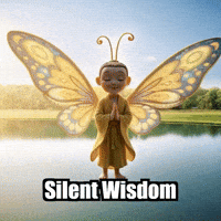 Wisdom Contemplation GIF by BuddhaFlyJourney