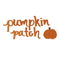 lovejoycreative fall autumn pumpkin pumpkin patch Sticker
