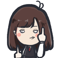 girl illustration Sticker by maniwsy