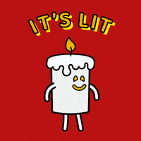 travisswan lit candle itslit GIF