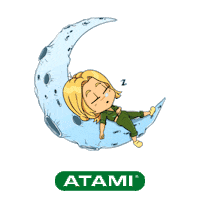Tired Sleep Sticker by ATAMI