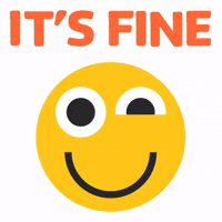 Im Fine How Are You GIF by Animanias