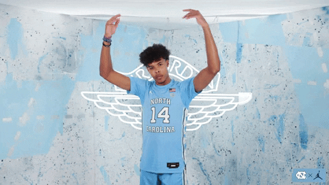 Lets Go Sport GIF by UNC Tar Heels