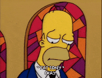 homer simpson legs GIF