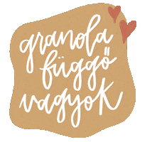 Grandia granola egeszseg reggeli finom Sticker