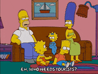 tired homer simpson GIF