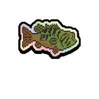 Smallmouth Smallies Sticker by AchiganBrand
