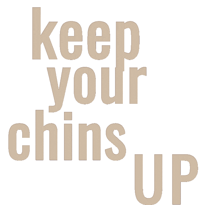 Double Chin Chins Up Sticker by JWilsonPix