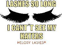 makeup lash Sticker by Melody Lashes