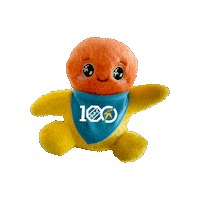 100 Years Mascot Sticker by National Speech & Debate Association