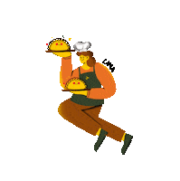 Lima_empanadas food peru lima empanadas Sticker