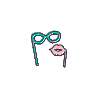 buddybluephotobooth photobooth photo booth buddy blue senia lopez Sticker