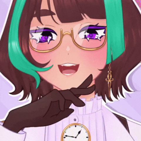 echorosen anime kawaii laugh green GIF