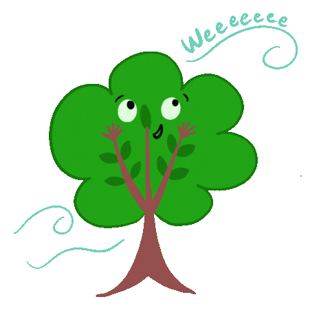 Mia_stuff_37 giphyupload fun nature tree Sticker