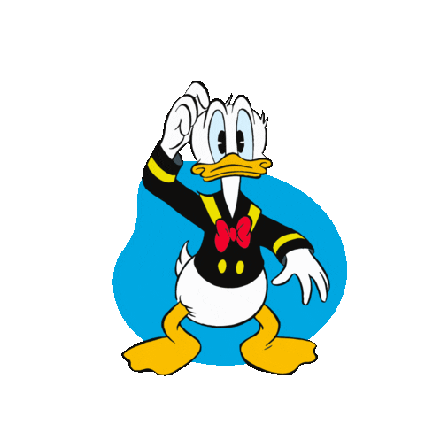 Confused Donald Duck Sticker by Disney Europe
