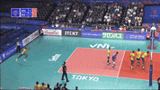 Group Hug Yes GIF by Volleyball World