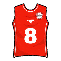 mustangsnl flagfootball tochito ifaf fmfa Sticker