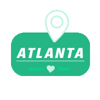 Atlanta Georgia Sticker by The Financial Gym