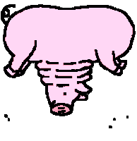 Pig Smash Sticker by Master Tingus