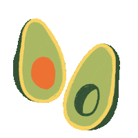 Avocado Produce Sticker by SPUD.ca