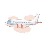 flying new york Sticker by astridandmiyu