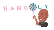 party hangout Sticker by eshocreative