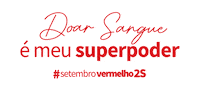 Blood Donation Doacao De Sangue Sticker by Setembro Vermelho 2S