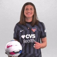 Washingtonspirit Balltoss GIF by National Women's Soccer League
