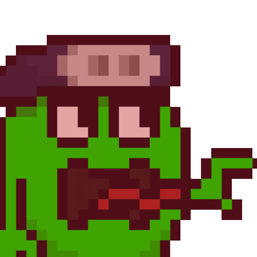 Angry Pixel Art Sticker by Potatozzz by 9GAG