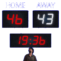 43 Away Sticker