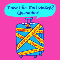 Stay Home Travel Ban GIF by INTO ACTION