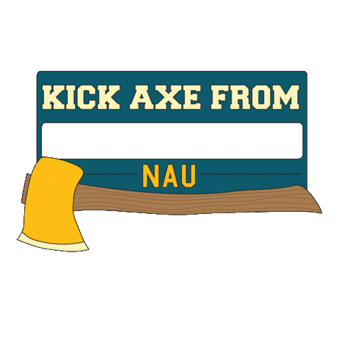 Northern Arizona University Travel Sticker by NAU Social