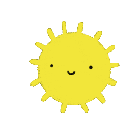 Happy Sun Sticker