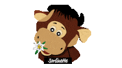 SaintSorlindArves vache sybelles saint sorlin darves saint sorlin Sticker