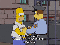 Arresting Criminal Episode 14 GIF by The Simpsons