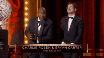 Tony Awards Applause GIF by Bryan Carter Music