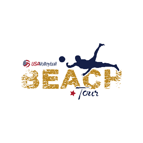 Youth Sports Beach Sticker by USA Volleyball