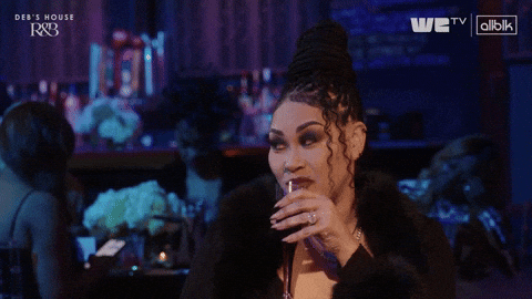 Wine Shrug GIF by We TV