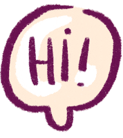 Olguioo hello statement olguioo olguiooilustracion Sticker