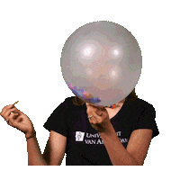 Happy Birthday Wow Sticker by University of Amsterdam