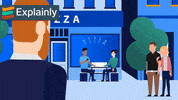 Explainly art animation money animated GIF