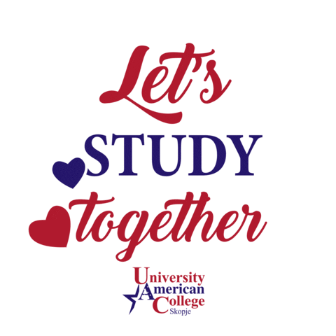 Study Sticker by University American College Skopje