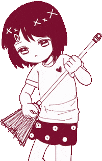 Guitar Chibi Sticker