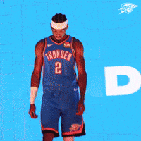 Locked In Basketball GIF by OKC Thunder