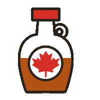 Maple Syrup Pancakes Sticker
