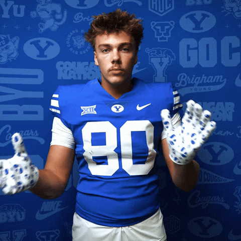 College Football Go Cougs GIF by BYU Cougars