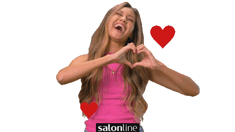 Heart Love Sticker by Salon Line