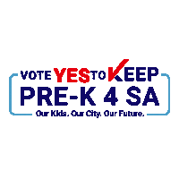 Vote Yes San Antonio Sticker by Keep PreK4SA